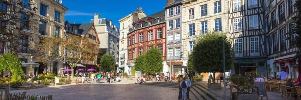 Le Cerne, Beau Studio Duplex Pour 2 Personnes Apartment Руан Екстериор снимка